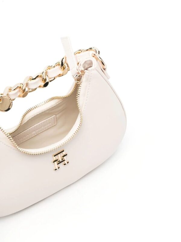 Tommy Hilfiger  logo-plaque chain-link tote bag - Image 2