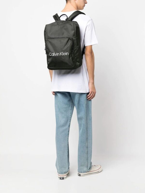 Calvin Klein logo-print backpack - Image 2