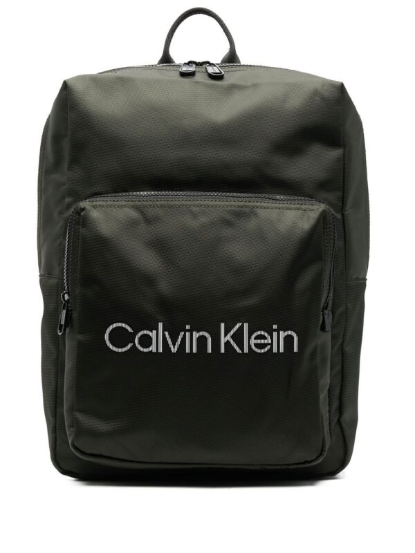 Calvin Klein logo-print backpack
