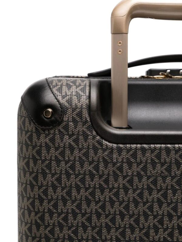 Michael Michael Kors  monogram print hardcase trolley - Image 3