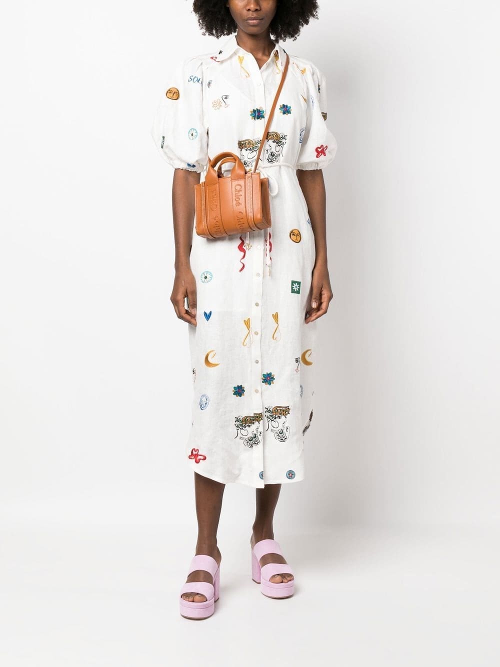 Chloé Woody leather mini bag - Image 2