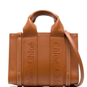 Chloé Woody leather mini bag