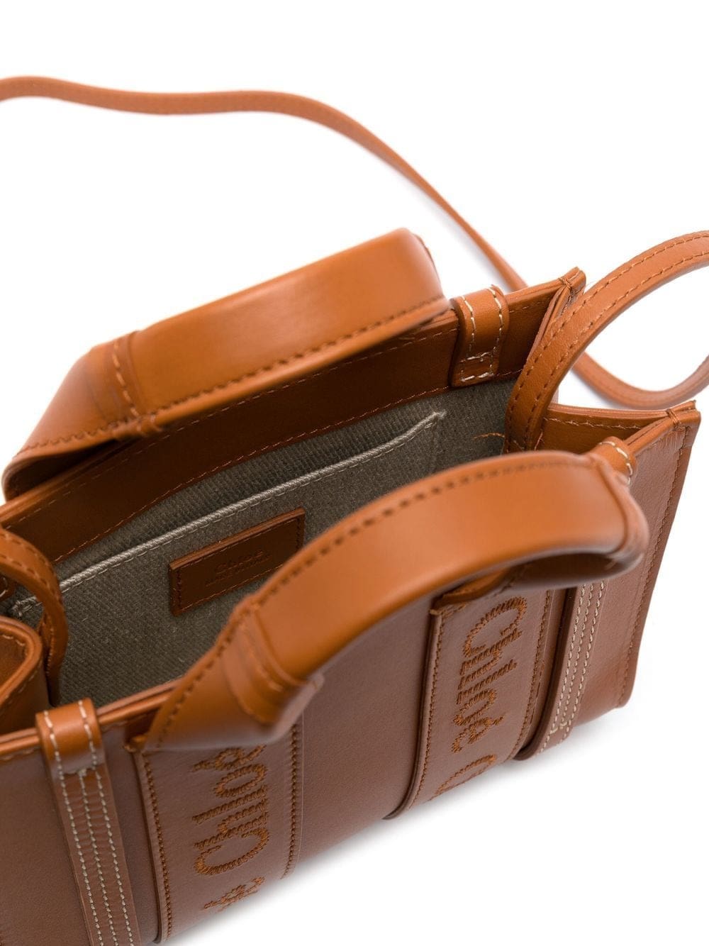 Chloé Woody leather mini bag - Image 5