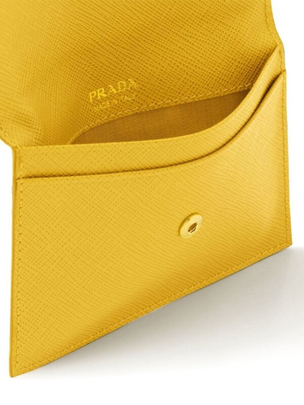 Prada Saffiano leather clutch bag - Image 3