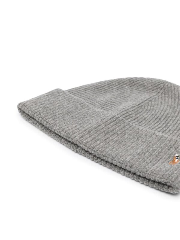 Polo Ralph Lauren ribbed knit embroidered-logo hat - Image 2