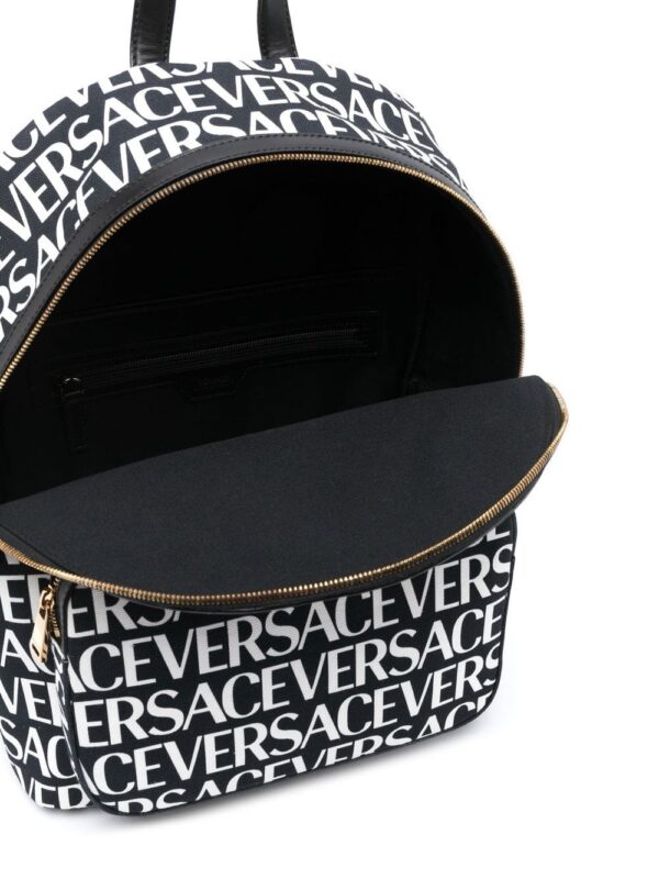 Versace logo-print backpack - Image 5