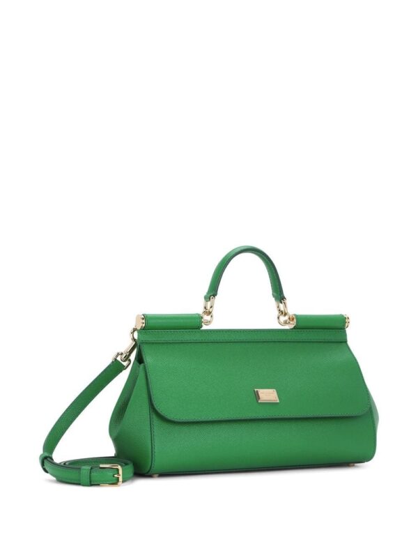 Dolce & Gabbana medium Sicily leather top-handle bag - Image 4