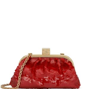 Dolce & Gabbana Maria sequin-embellished clutch bag