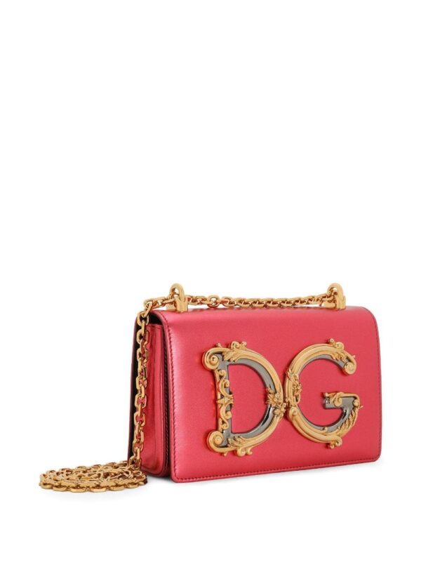 Dolce & Gabbana DG Girls leather shoulder bag - Image 4