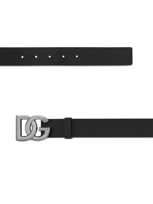 Dolce & Gabbana  DG logo-buckle leather belt - Image 2