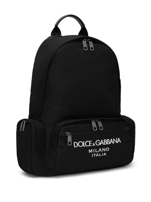 Dolce & gabbana logo-print backpack - Image 4