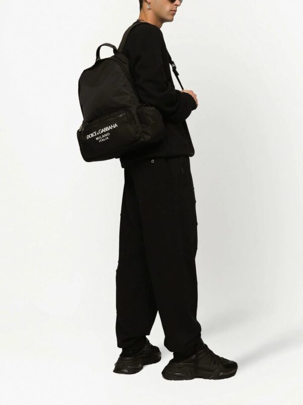 Dolce & gabbana logo-print backpack - Image 2