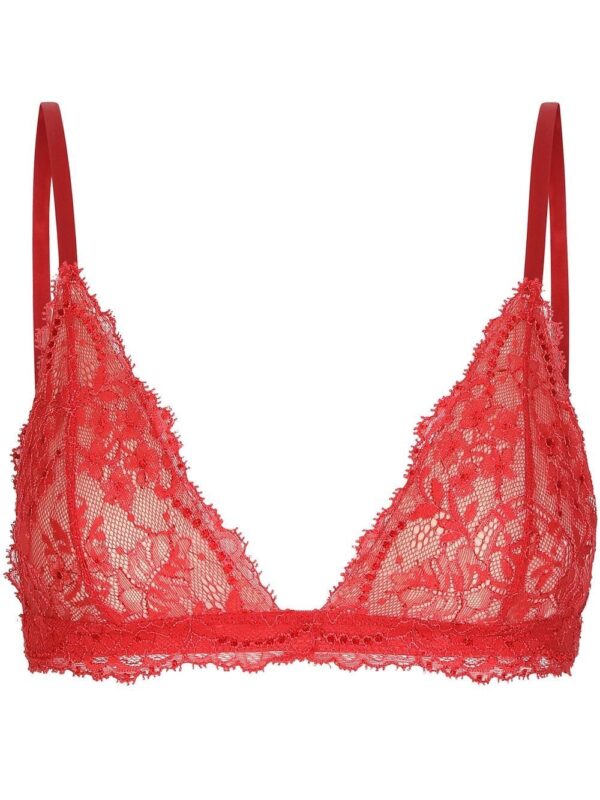 Dolce & Gabbana  chantilly-lace triangle bra