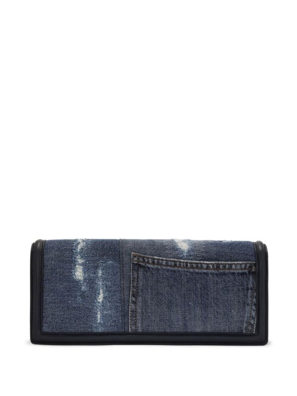 Dolce & Gabbana Devotion patchwork-denim shoulder bag - Image 3