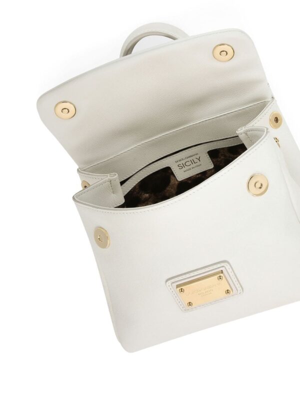 Dolce & Gabbana small Sicily Soft top-handle bag - Image 5