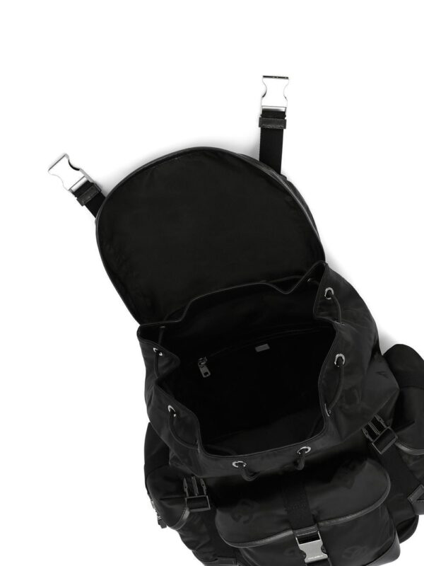 Dolce & Gabbana logo-plaque foldover-top backpack - Image 5
