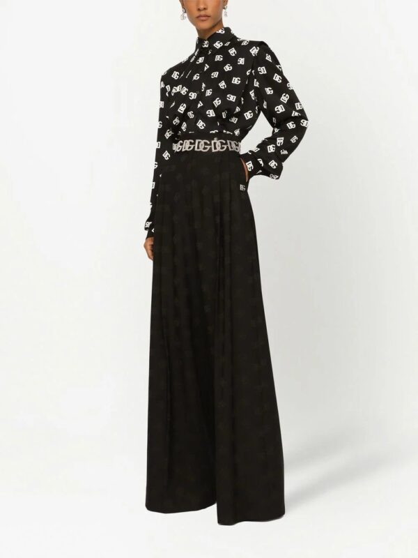 Dolce & Gabbana  logo-print long-sleeve shirt - Image 3