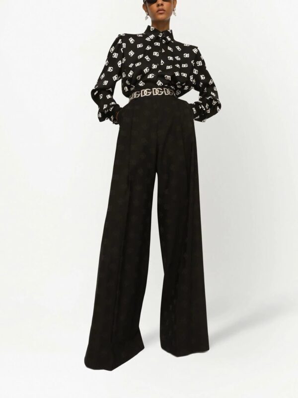 Dolce & Gabbana  logo-print long-sleeve shirt - Image 2