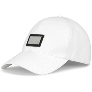Dolce & Gabbana logo-tag baseball cap