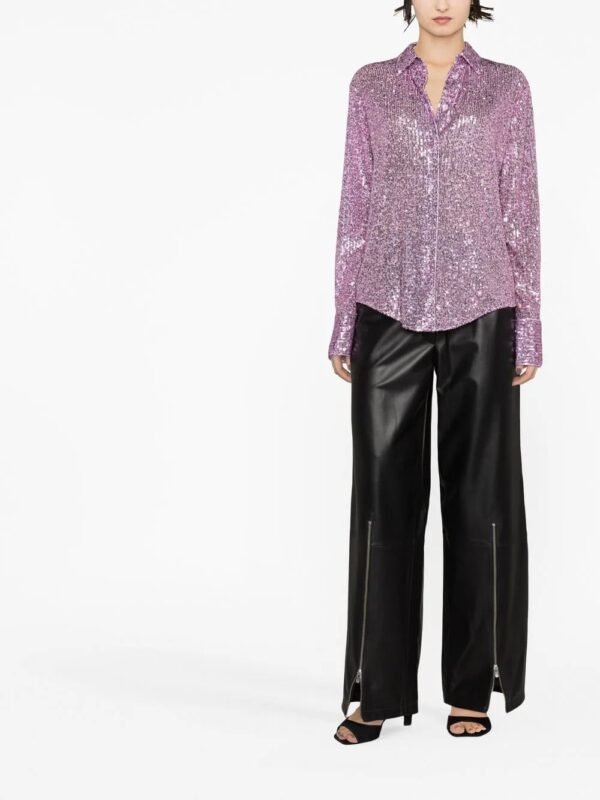 TOM FORD  sequin-embellished long-sleeve shirt - Image 2