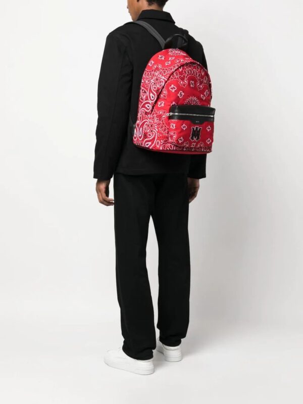 Amiri bandanna-embroidered backpack - Image 2