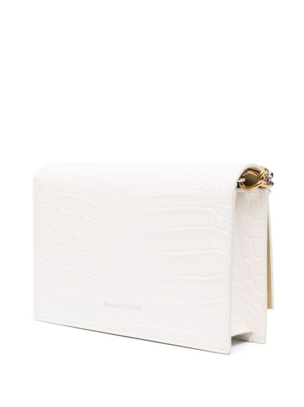 Alexander McQueen leather skull-stud bag - Image 3