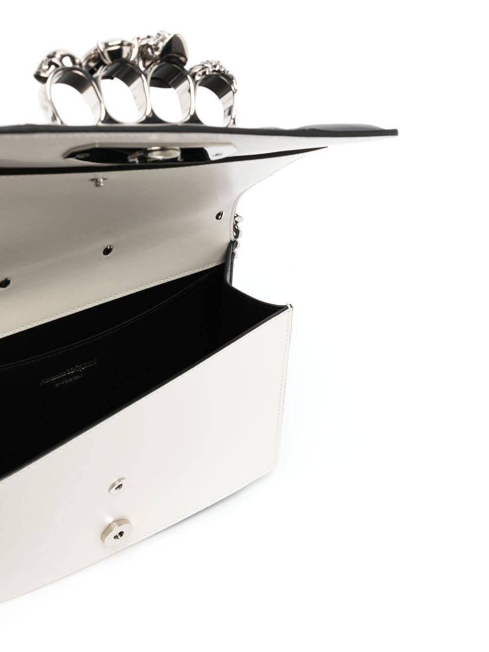 Alexander McQueen Slash studded chain-link bag - Image 5