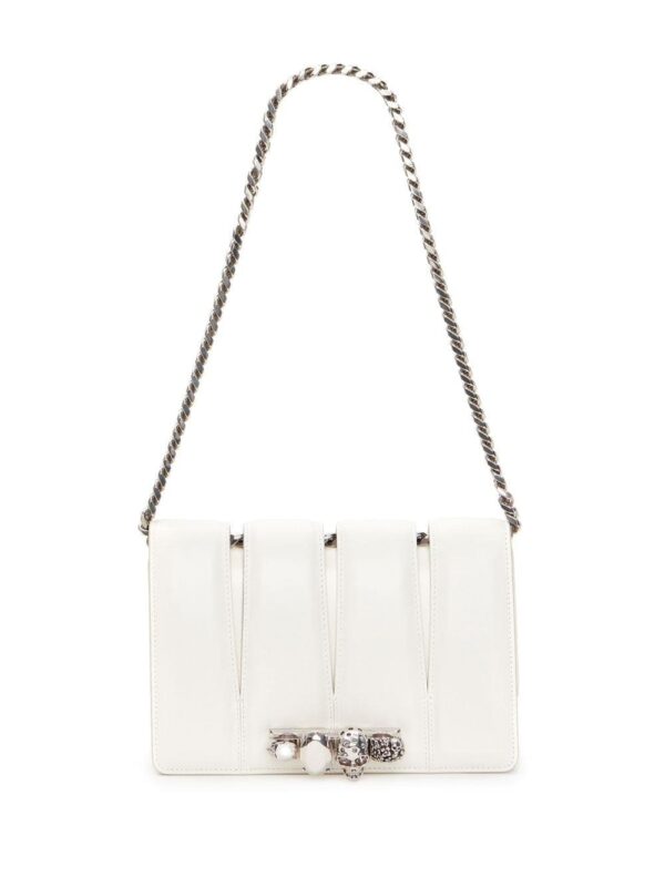 Alexander McQueen Slash stud-detailing chain-link bag - Image 5