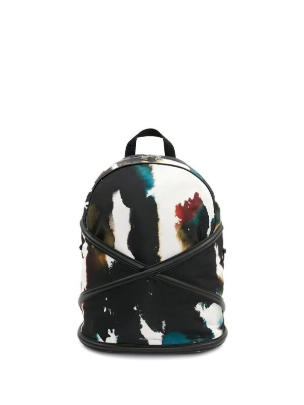 Alexander Mcqueen abstract-print backpack