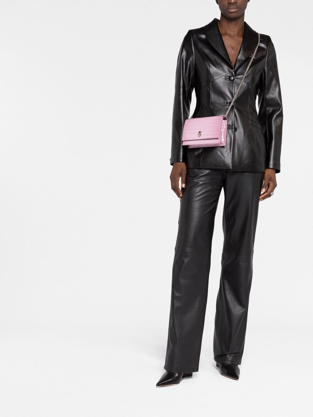 Alexander McQueen skull-stud mini-bag - Image 2