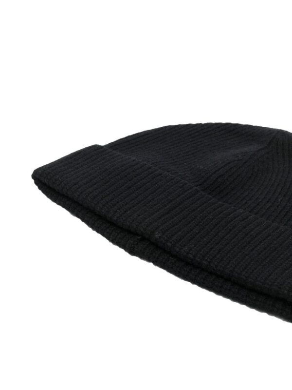 Polo Ralph Lauren embroidered-logo ribbed-knit hat - Image 2
