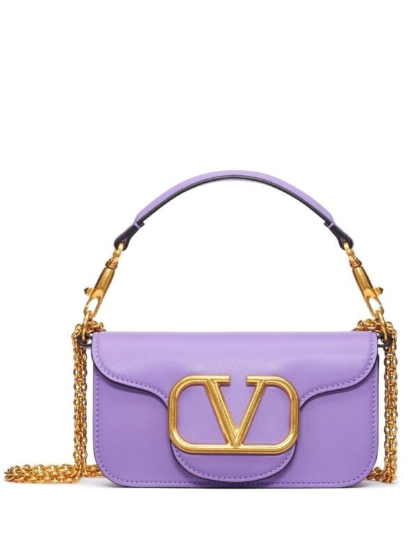 Valentino Garavani  small Locò leather shoulder bag
