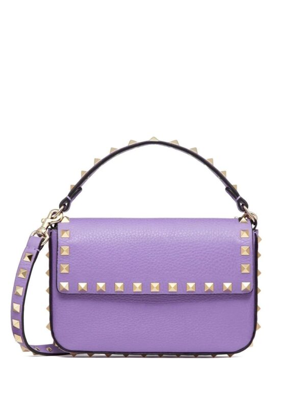 Valentino Garavani  Rockstud leather clutch bag