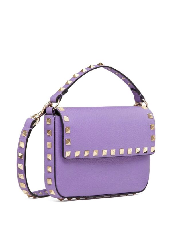Valentino Garavani  Rockstud leather clutch bag - Image 4