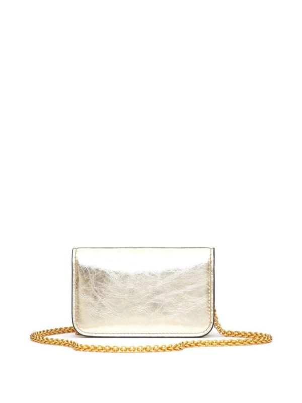 Valentino Garavani  micro Locò metallic shoulder bag - Image 2