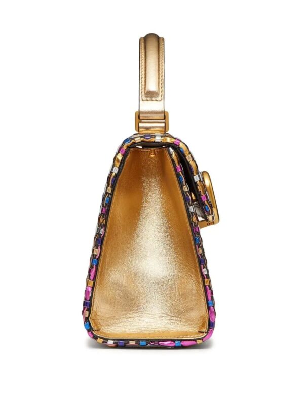 Valentino Garavani  small VSLING woven handbag - Image 5
