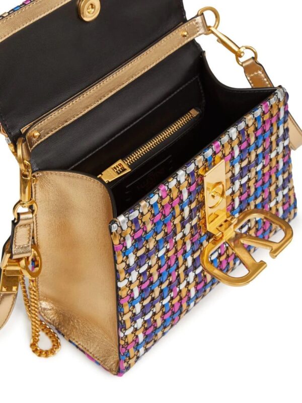 Valentino Garavani  small VSLING woven handbag - Image 6