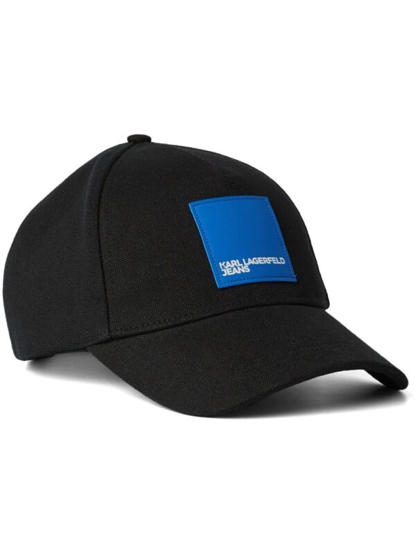 Karl Lagerfeld Jeans logo-appliqué baseball cap