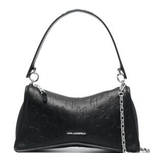 Karl Lagerfeld  K/Seven monogram-debossed shoulder bag