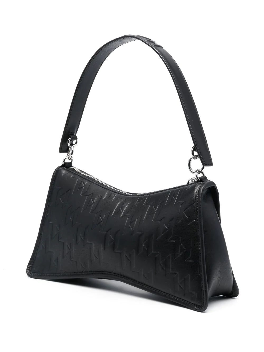 Karl Lagerfeld K/Seven monogram-debossed shoulder bag - Image 2