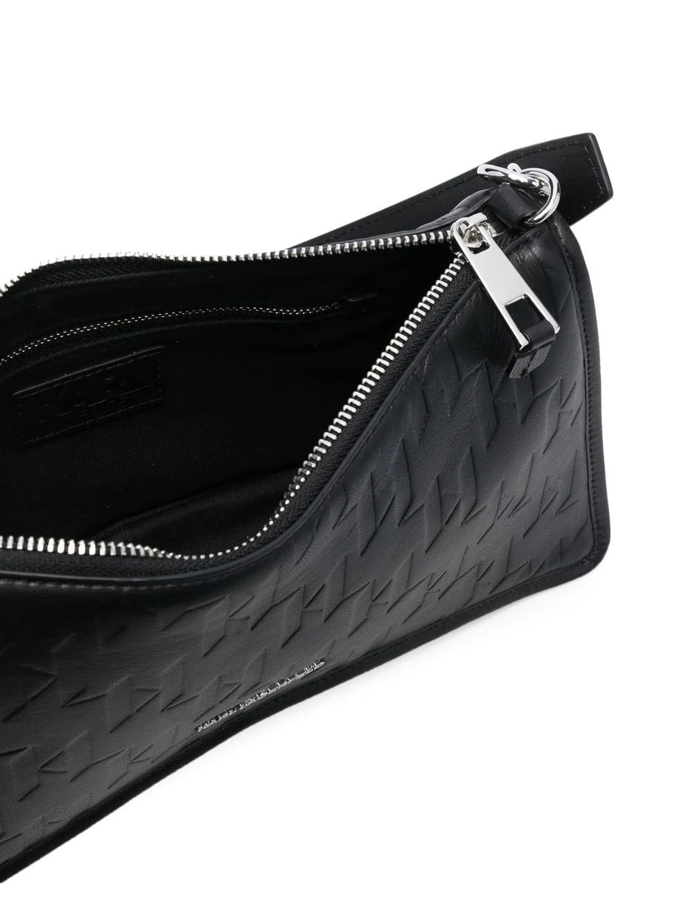 Karl Lagerfeld K/Seven monogram-debossed shoulder bag - Image 4