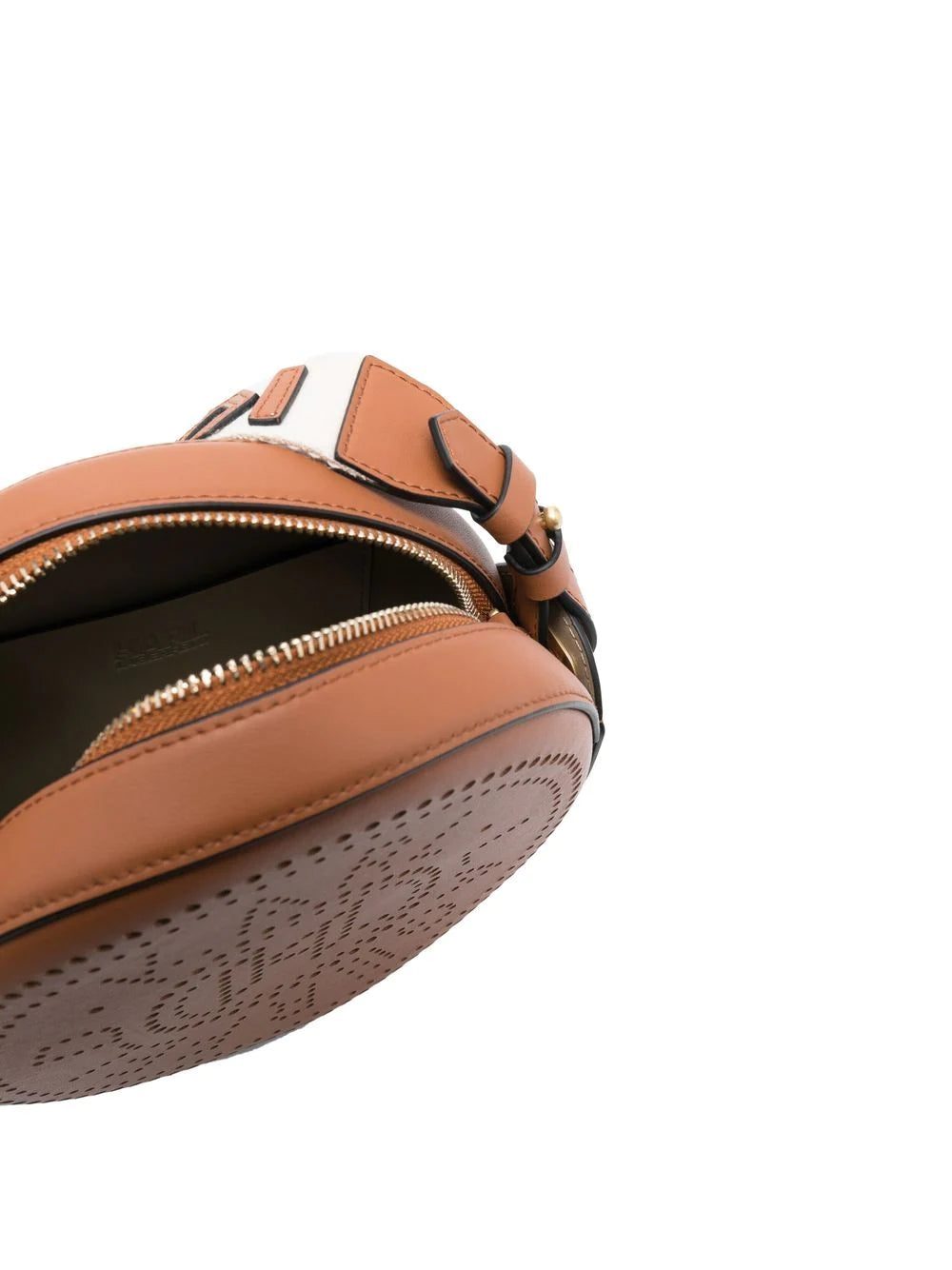 Karl Lagerfeld K/Circle logo-perforated shoulder bag - Image 4