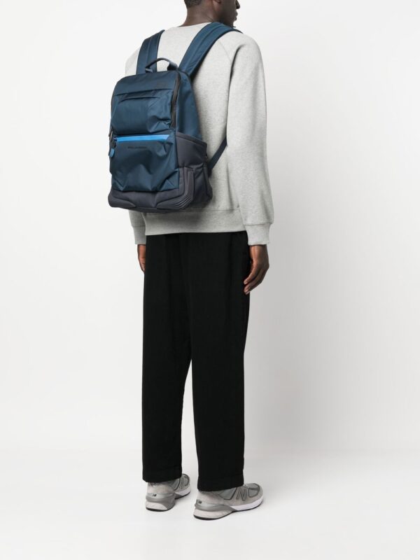 PIQUADRO debossed-logo detail backpack - Image 2