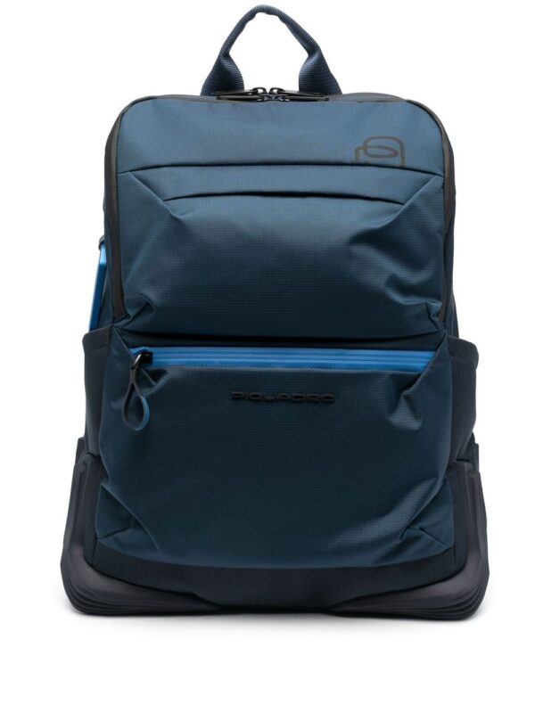 PIQUADRO debossed-logo detail backpack