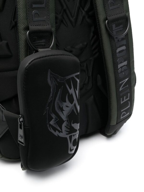 Phillip plein logo-print backpack - Image 4