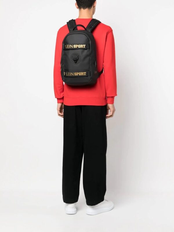 Phillip plein logo-print backpack - Image 2