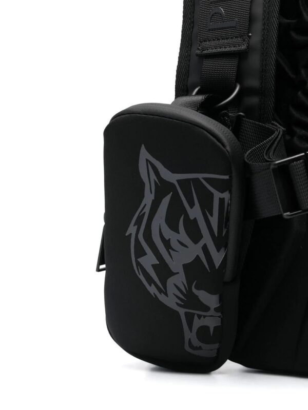 Phillip plein logo-print backpack - Image 4