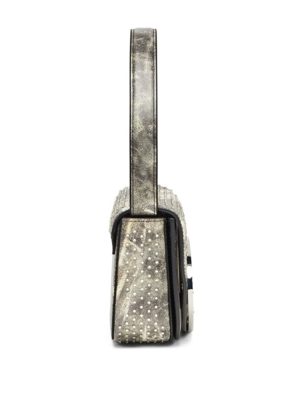 Diesel 1DR crystal-embellished shoulder bag - Image 3