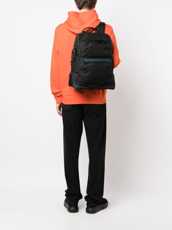 PIQUADRO debossed-logo detail backpack - Image 2