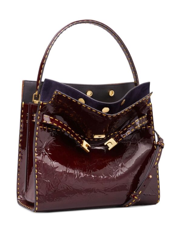 Tory Burch Lee Radziwill Pickstitch Double bag - Image 3